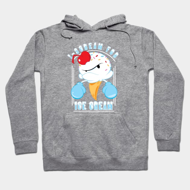 Lil Monstrrrs: I-Scream For Ice Cream Hoodie by scout1138